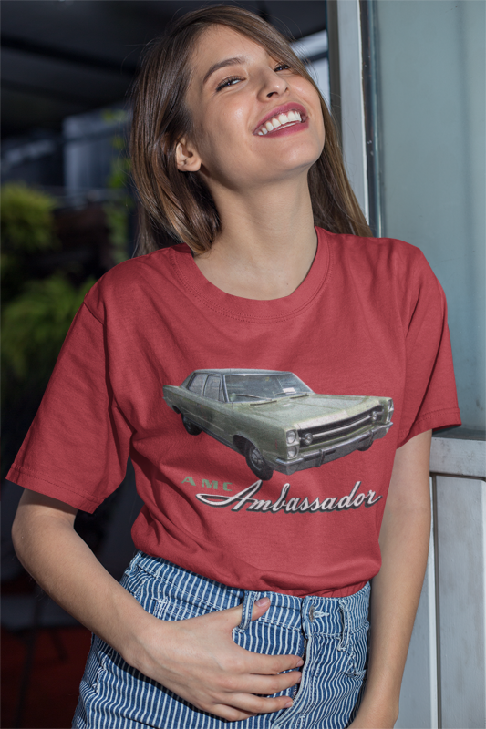 Load image into Gallery viewer, AMC Ambassador Nostalgic Car T-shirt
