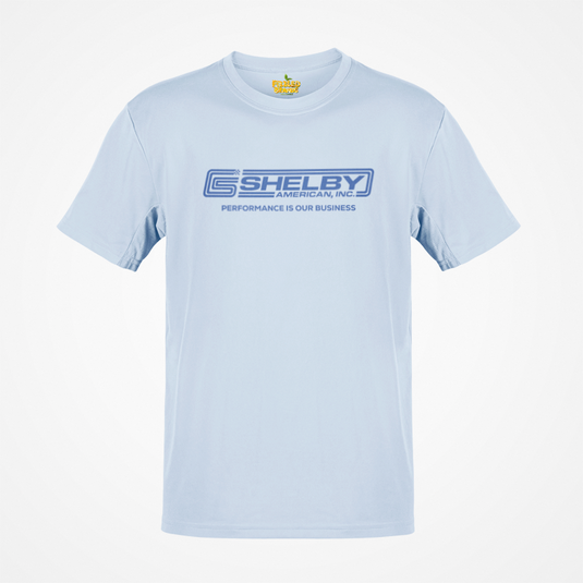Shelby American Inc Performance Is Our Business Cobra Logo T-shirt