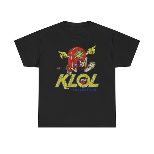 KLOL FM Houston 1970 Radio Station Nostalgic T-shirt