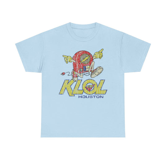 KLOL FM Houston 1970 Radio Station Nostalgic T-shirt