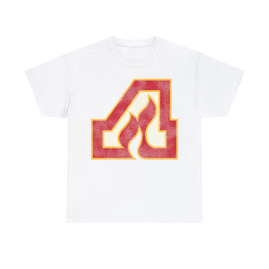 Atlanta Flames Hockey Team Nostlagic Logo T-shirt