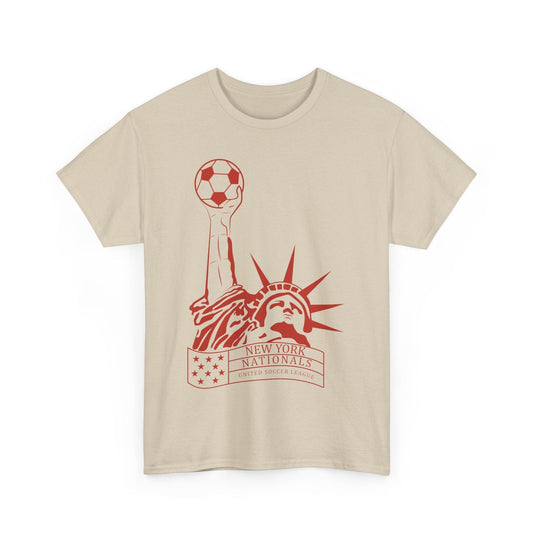 New York Nationals United Soccer League 1984 T-shirt
