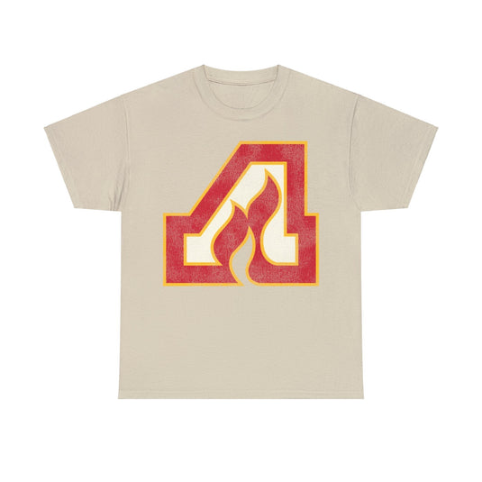 Atlanta Flames Hockey Team Nostlagic Logo T-shirt