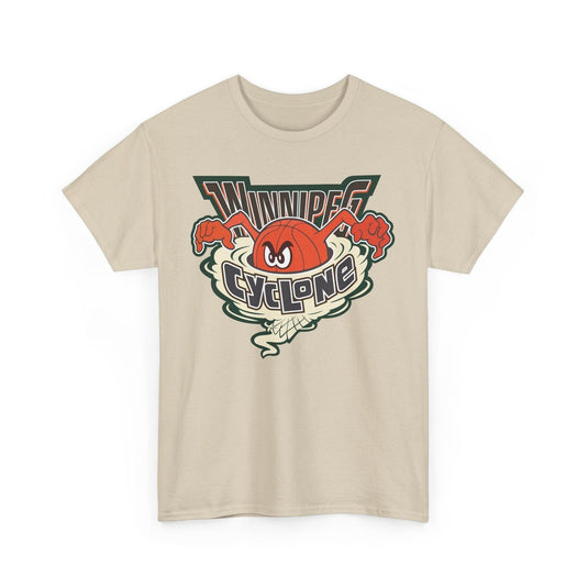 Winnipeg Cyclone Basketball 1995-2001 International League T-shirt