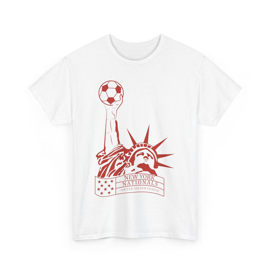 New York Nationals United Soccer League 1984 T-shirt