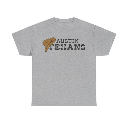 Austin Texans AFA Retro Nostalgic Football T-shirt