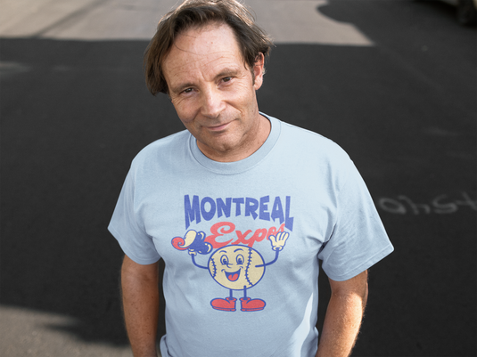 Montreal Expos Mascot Baseball T-shirt