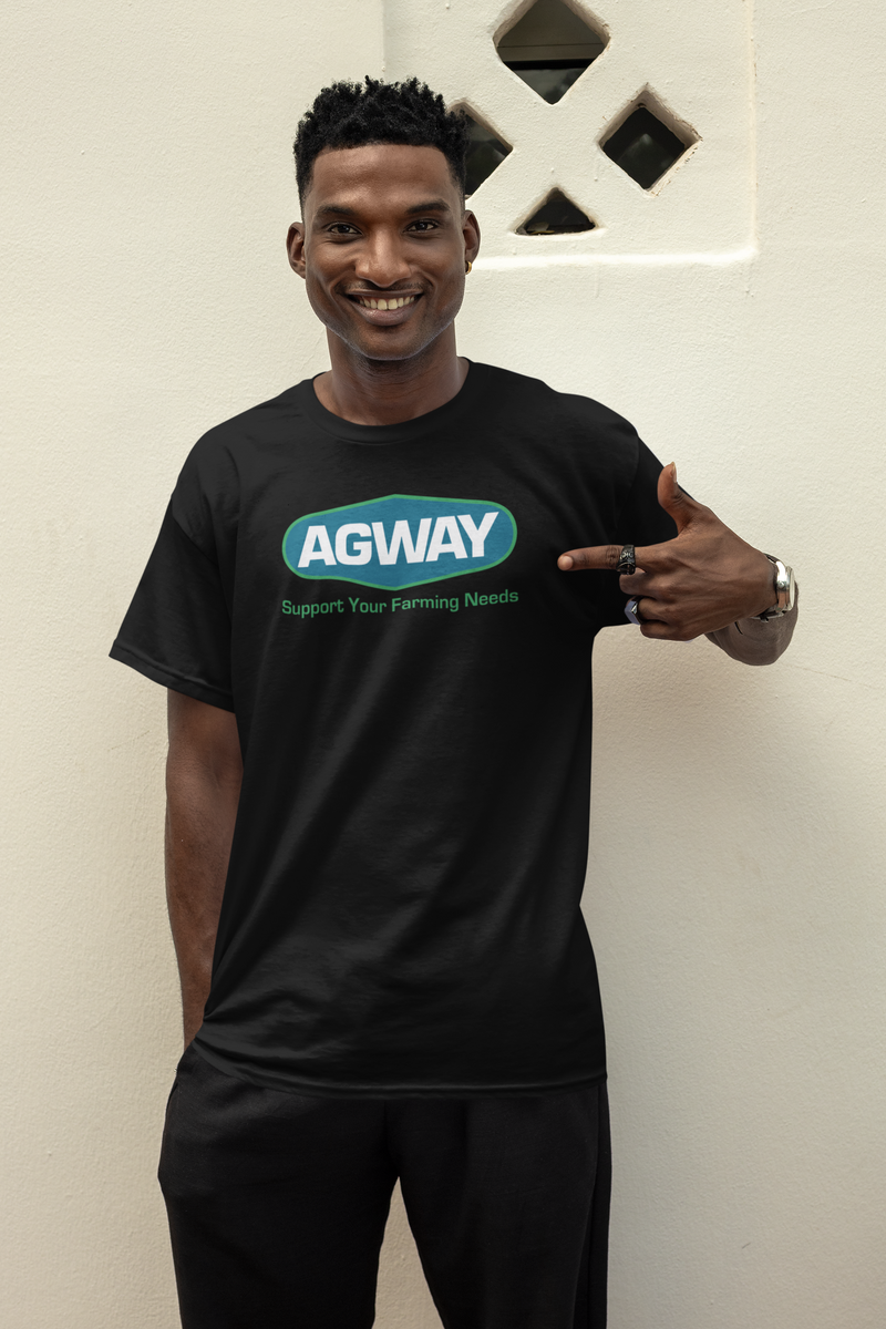 Load image into Gallery viewer, Agway T-Shirt Defunct Farm Supply Store Logo Support Your Farming Needs Tee
