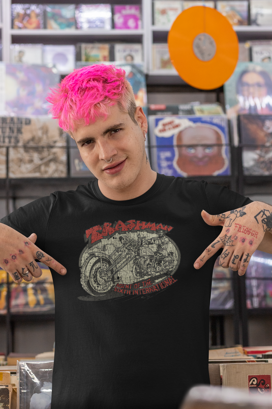 Trashman 1968 Comic Book Nostalgic T-shirt
