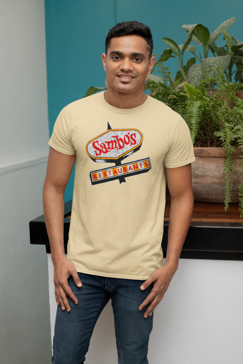 Load image into Gallery viewer, Sambos Restaurant California Sign Logo T-shirt
