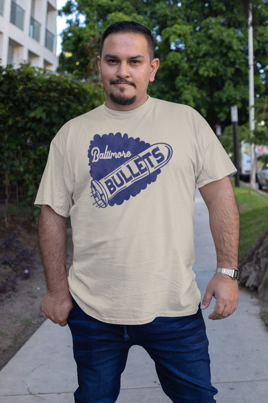 Baltimore Bullets Basketball Team Nostalgic Retro T-shirt