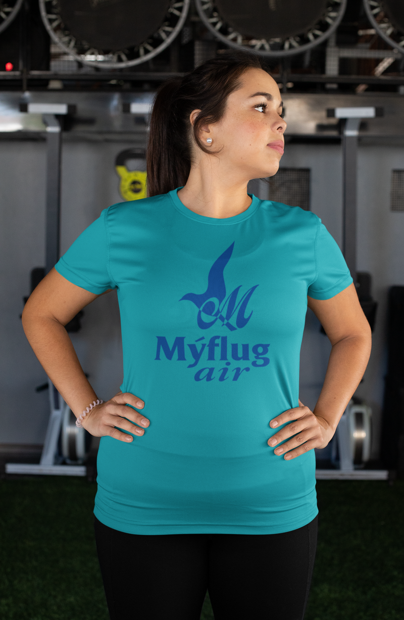 Load image into Gallery viewer, Myflug Air Icelandic Aviation Classic Logo T-Shirt
