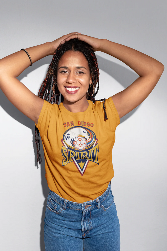 San Diego California Spirit Womens Soccer 2001-2003 T-shirt