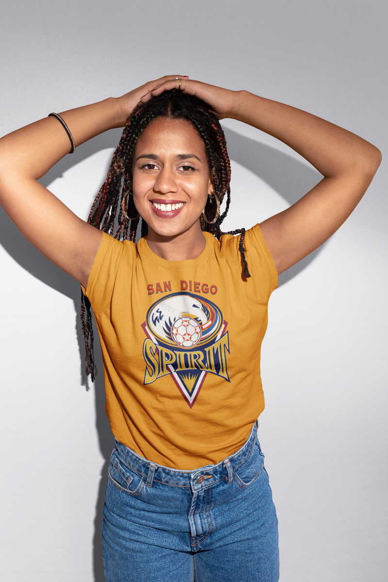 Load image into Gallery viewer, San Diego California Spirit Womens Soccer 2001-2003 T-shirt
