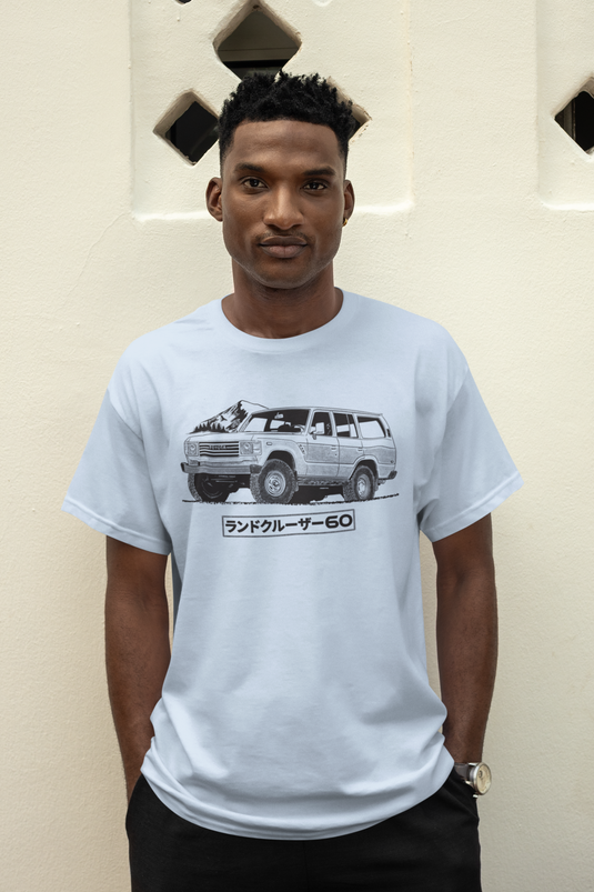 Toyota Land Cruiser 60 Series Japanese Car T-shirt