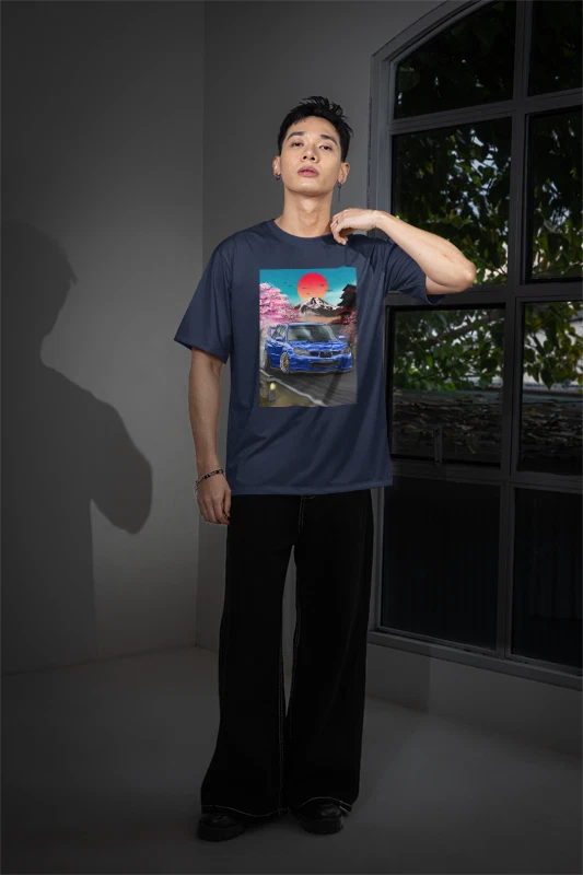 Subaru Impreza WRX STi Hawkeye 2006 Car T-shirt