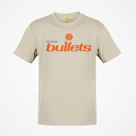 Baltimore Bullets Red Blue Logo Washington Retro T-shirt