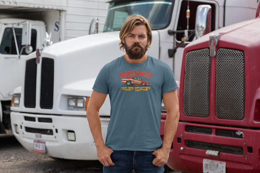 Nationwise Rod Shop 1974 Ohio Auto Parts T-shirt