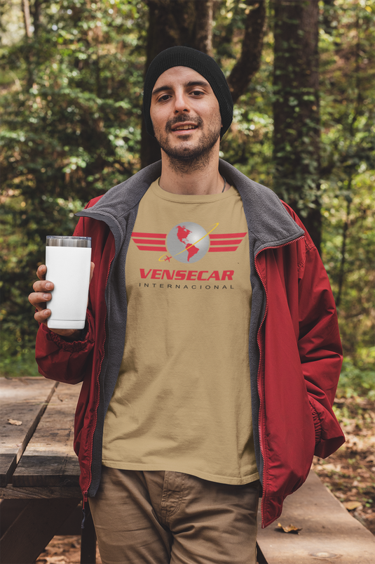 Vensecar Internacional Venezuelan Airline Logo T-Shirt Aviation