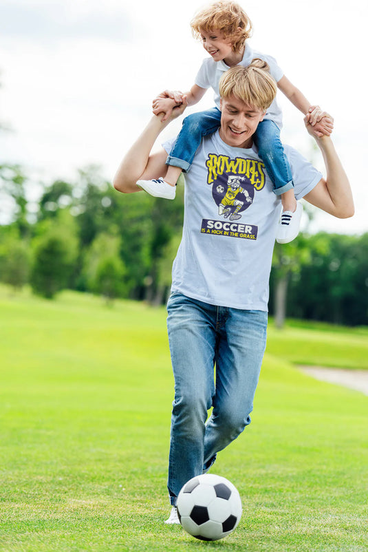 Tampa Bay Rowdies Soccer is a Kick in the Grass Retro Nostalgic T-shirt
