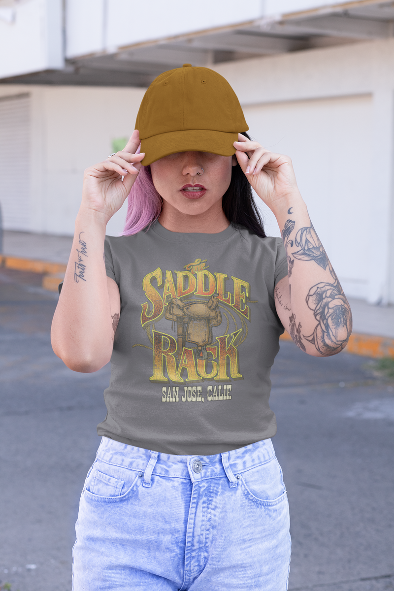 Load image into Gallery viewer, The Saddle Rack San Jose 1976 California Country Music Dancing Nightclub T-shirt
