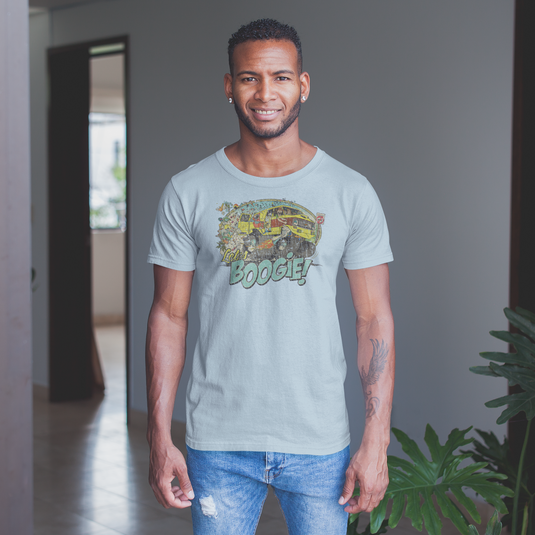 Lets Boogie 1970 Nostalgic Car T-shirt