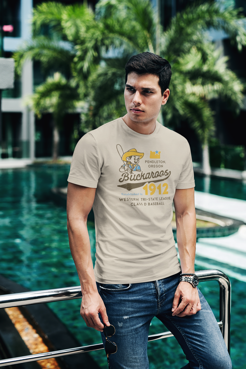 Load image into Gallery viewer, Pendleton Buckaroos Oregon Nostalgic Retro Baseball Team T-shirt
