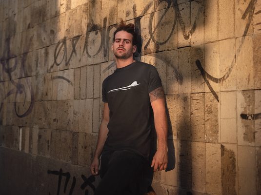 Concorde Silhouette Airplane T-shirt