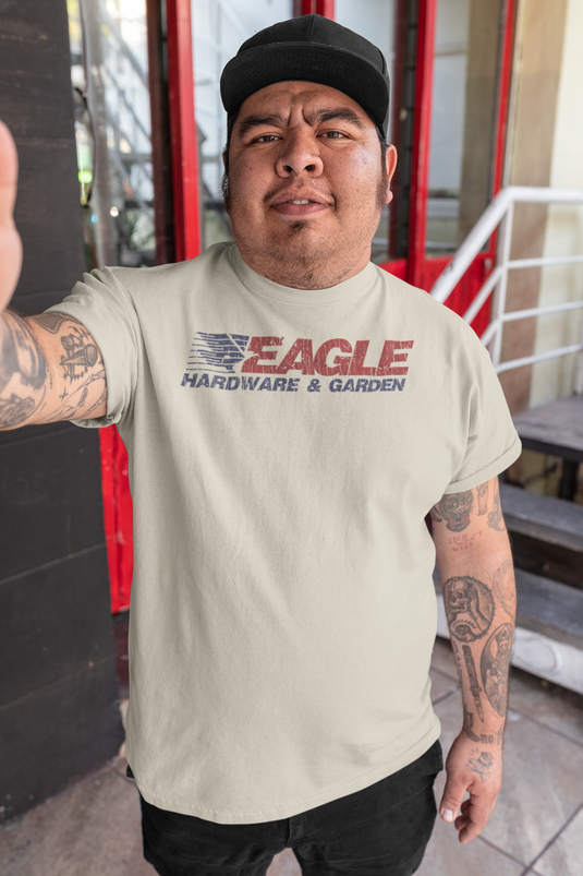 Eagle Hardware & Garden 1989 Retail Store Distressed Print T-shirt