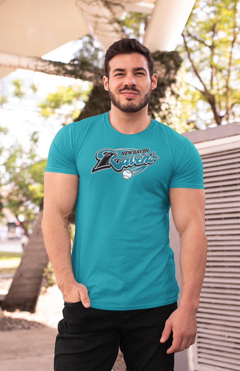 Load image into Gallery viewer, New Haven Ravens Connecticut Baseball 1994-2003 T-shirt
