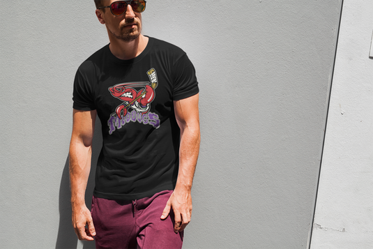 Bossier-Shreveport Mudbugs Hockey Team Logo T-shirt
