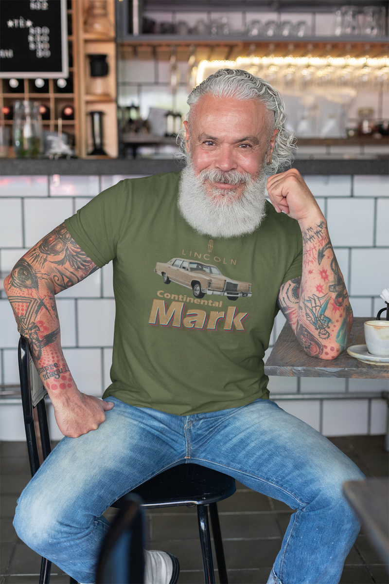 Load image into Gallery viewer, Lincoln Continental Mark Nostalgic Car T-shirt
