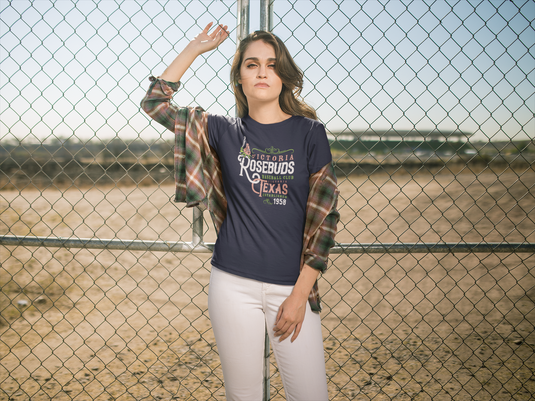 Victoria Rosebuds Texas Baseball Team T-shirt