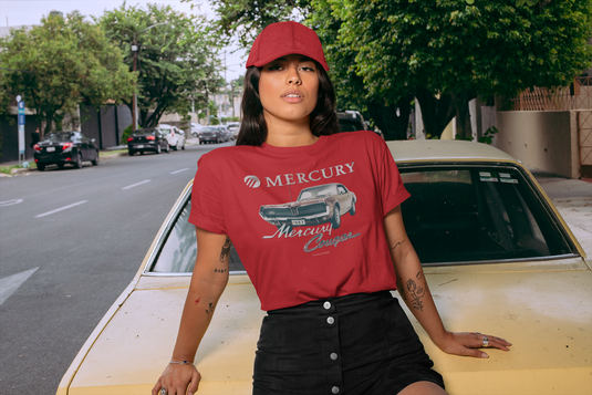 Mercury Cougar Classic Car Nostalgic Tribute T-shirt