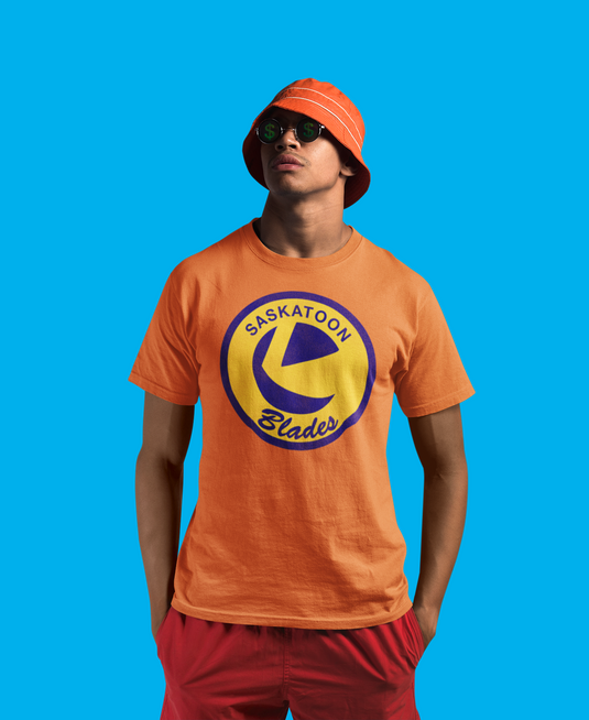 Saskatoon Blades Canada Ice Hockey T-shirt