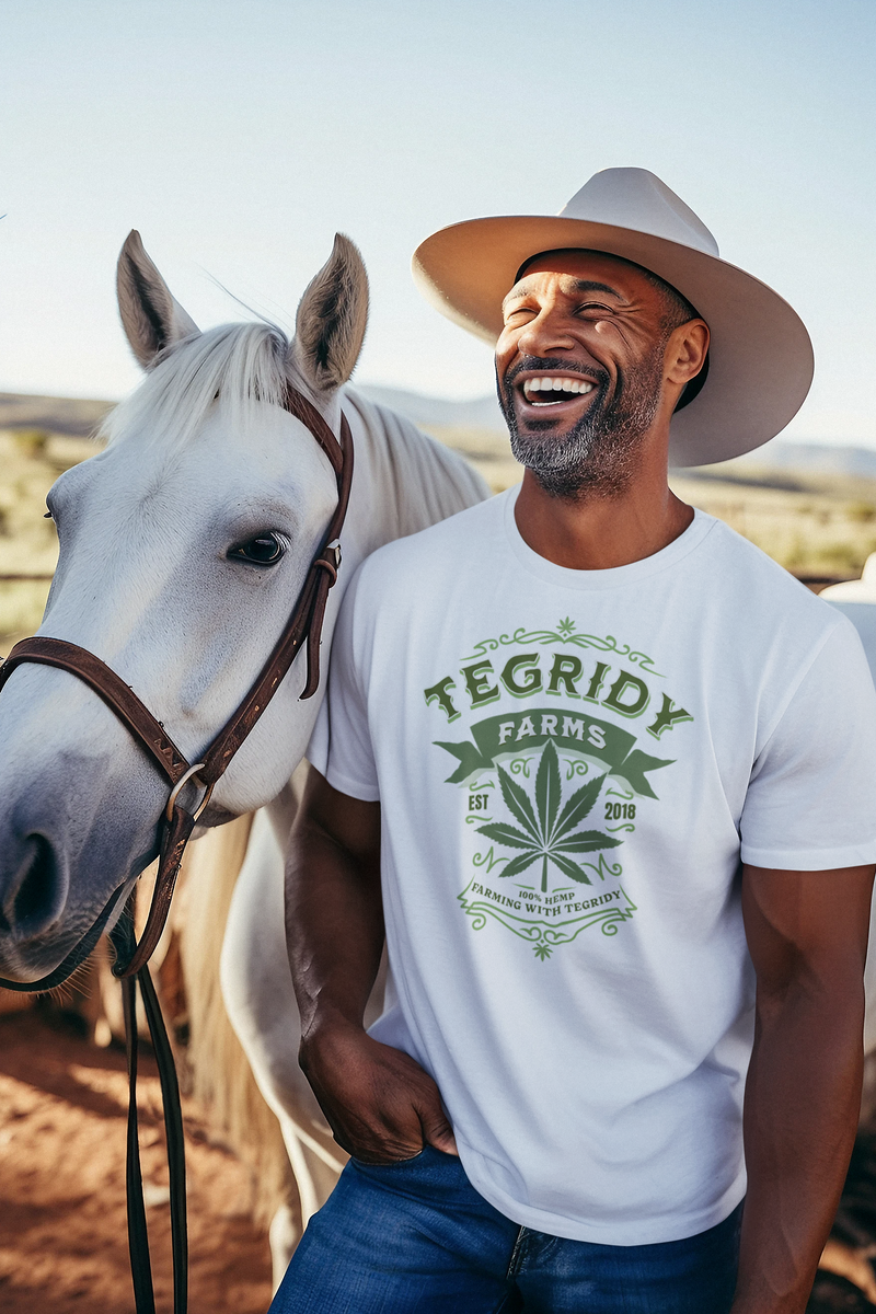 Load image into Gallery viewer, Tegridy Farms Farming with Tegridy South Park Episode Weed Humorous T-shirt
